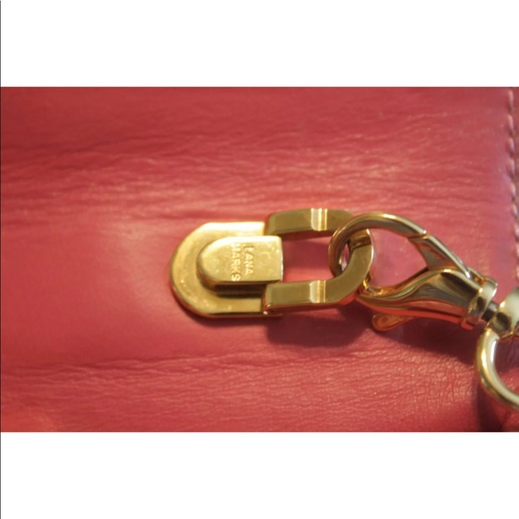 LANA MARKS PINK CROCODILE BAG - Picture 3 of 8